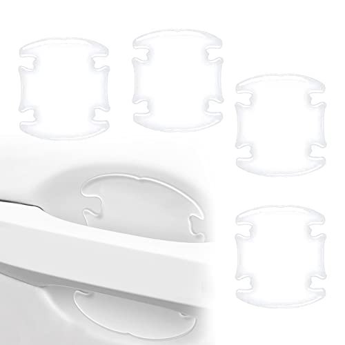 4Pcs 3D Transparent Car Door Bowl Scratch Protector,...