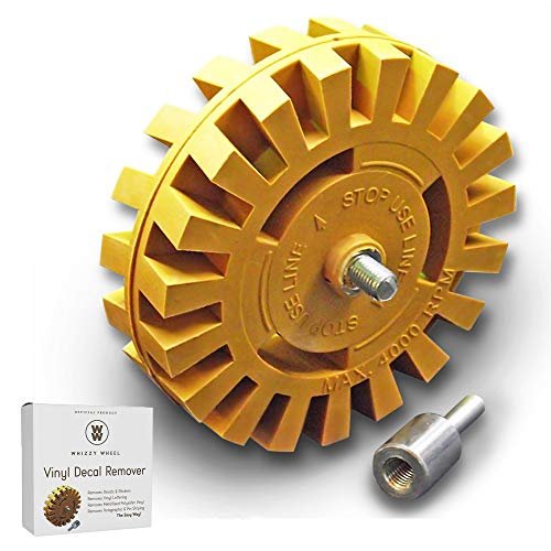 Whizzy Wheel 4 Inch Decal Remover Eraser Wheel - Easily...