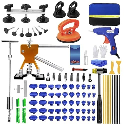 97pcs Dent Puller Kit, Car Dent Puller for Dent Removal,...