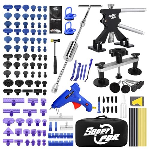 Super PDR Paintless Dent Removal Kit for Car,Body Repair...