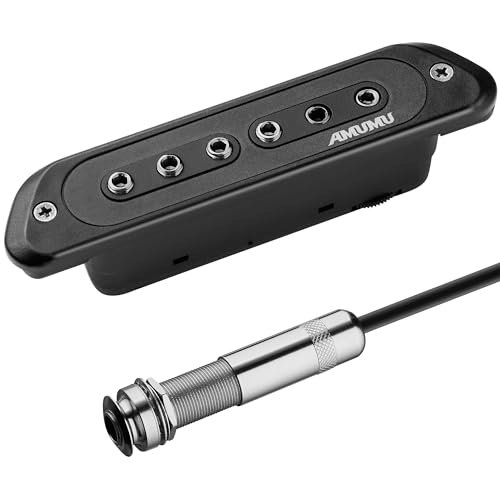 AMUMU SP60 Acoustic Guitar Pickup Humbucker Magnetic...