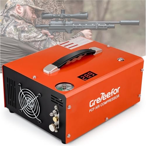 PCP Air Compressor, Built-in 600W Adapter, 4500Psi/30Mpa,...