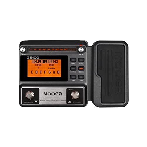 MOOER GE100 Multi-Effects Guitar Pedal with 80 Presets, 66...