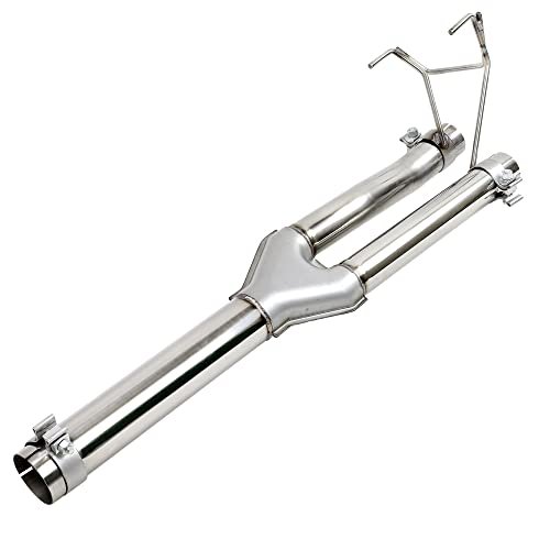 YOLANDO Dual Exhaust Muffler Y-Pipe Direct Fit Kit Fits...