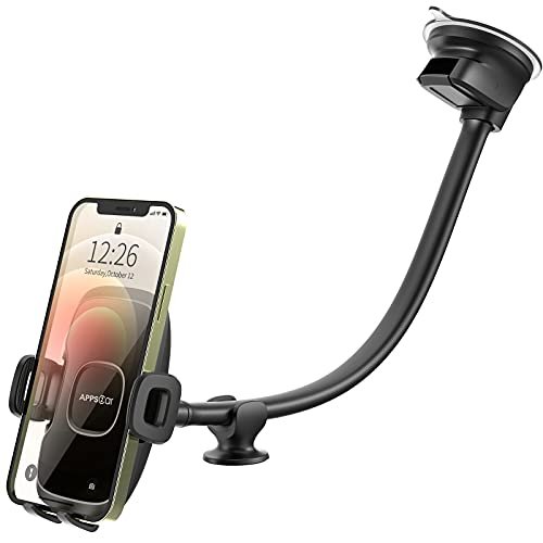 APPS2Car 14'' Gooseneck Car Phone Holder,Heavy Duty Phone...