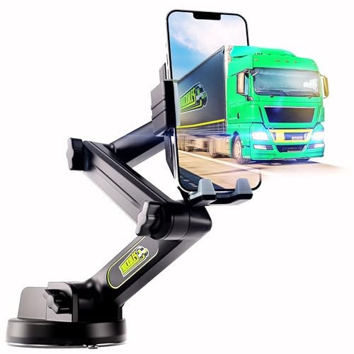 Phone Mount for Truck Phone Holder for Truck - Heavy...
