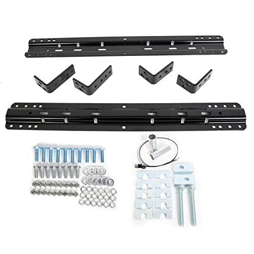 ECOTRIC Fifth 5th Wheel Trailer Hitch Mount Rails and...