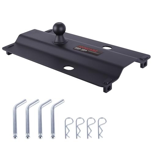 JOINCARZ 25000 lbs Gooseneck Ball Plate Fit for 5th Wheel...