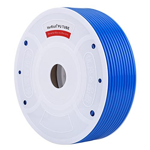 VerRich Pneumatic Tubing Pipe Pu Hose,Blue 10mm OD x...