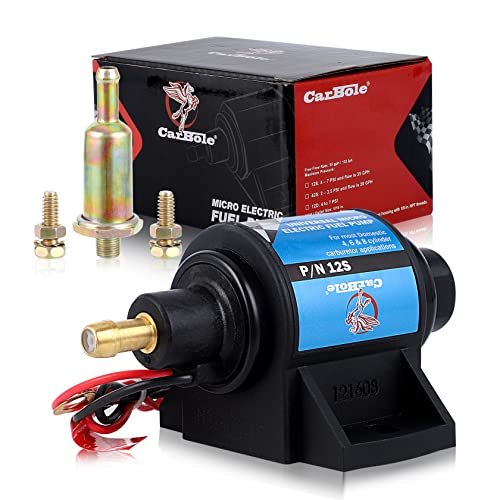 CarBole Micro Electric Gasoline Fuel Pump Universal 5/16...