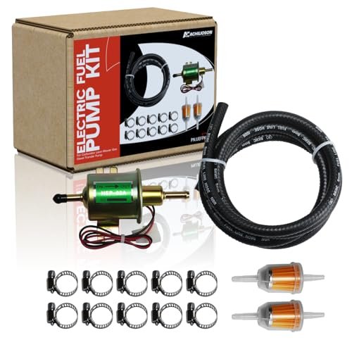 Universal Electric Fuel Pump Kit 12v(3-6 PSI) fuel pump...