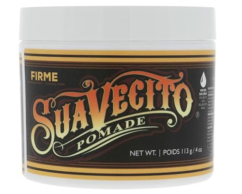 Suavecito Pomade Firme (Strong) Hold 4 oz, 1 Pack -...