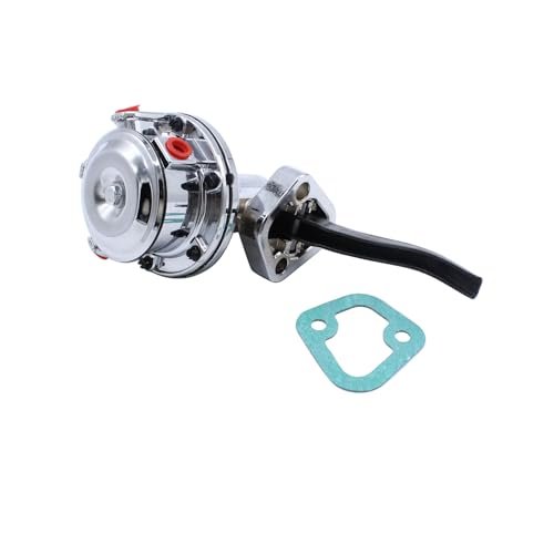 1 PC SHLPDFM Chrome Silver High Volume Mechanical Fuel...
