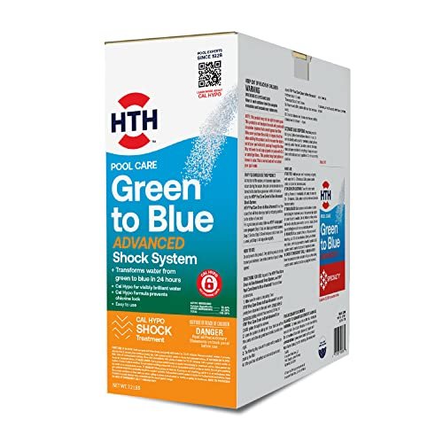 HTH 52038 Swimming Pool Care Green to Blue, Advanced...