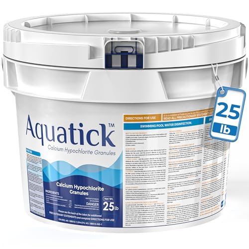 Pro-Grade Chlorine Pool Shock, 68% Cal-Hypo Granular...