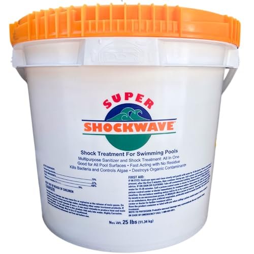 Super Shockwave Pool Shock – 73% Cal-Hypo Granular...