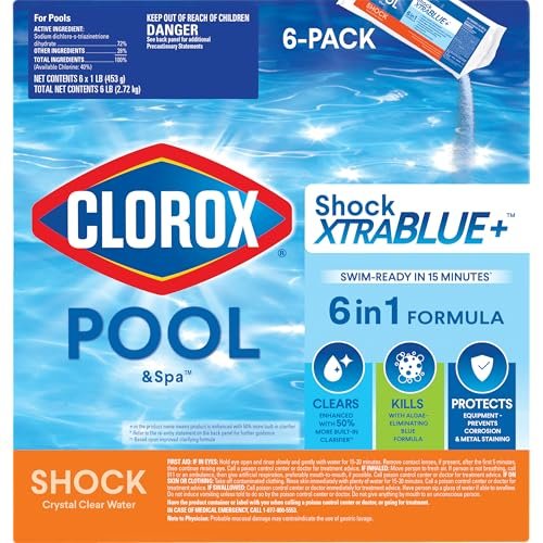 Clorox® Pool&Spa™ Shock XTRABLUE® Plus, Kills Bacteria &...