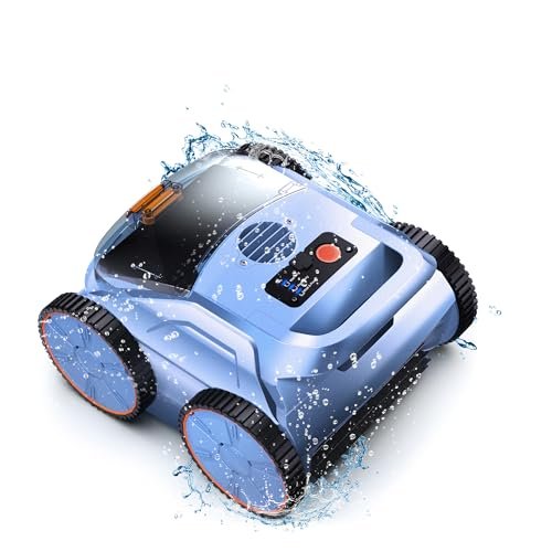 (2025 New) Robotic Pool Vacuum, Robotic Pool Cleaner for...