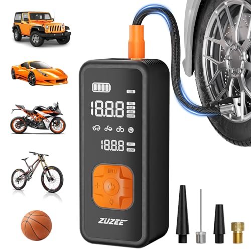 Tire Inflator Portable Air Compressor - 4X Faster...
