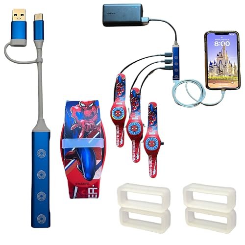 Kaizen Kreations MultiCharger for MagicBand+, MagicBand + &...