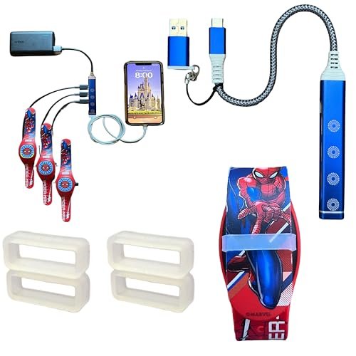 Kaizen Kreations MultiCharger for MagicBand+, MagicBand + &...