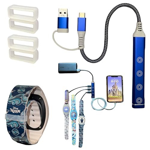 Kaizen Kreations MultiCharger for MagicBand+, MagicBand +,...