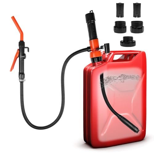 WIN4ALL Portable Fuel Transfer Pump Battery Powered, Liquid...