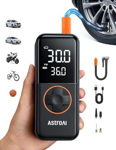 AstroAI L4 Tire Inflator Portable Air Compressor, 150PSI...