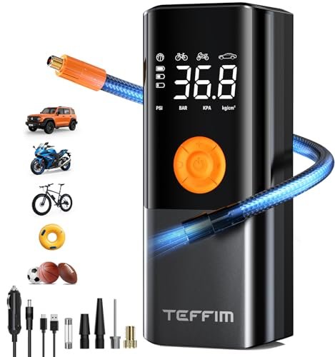 Tire Inflator Portable Air Compressor, 150PSI＆20000mAh...