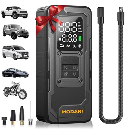 Tire Inflator Portable Air Compressor - 4X Faster 160 PSI...