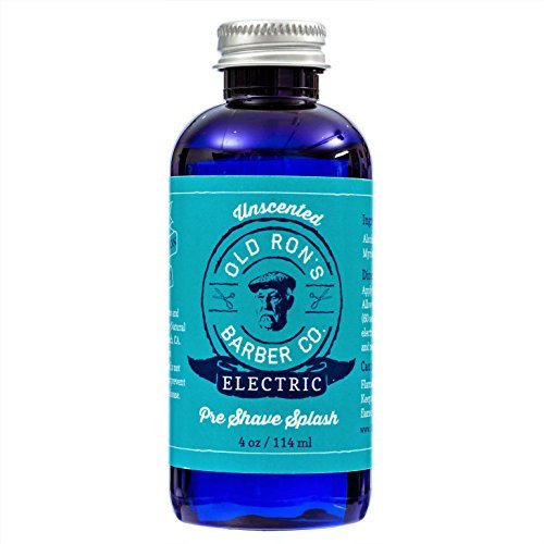 Old Ron's Barber Co. Electric Pre-Shave Splash, Unscented,...