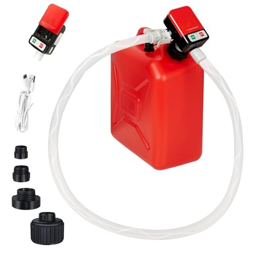 Automatic Portable Fuel Transfer Pump with Auto-Stop, 3.2...