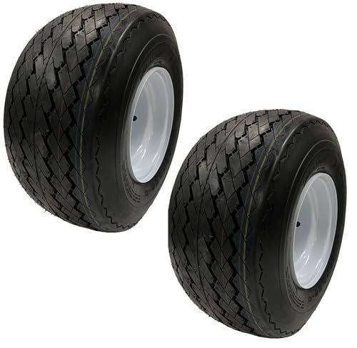 eCustomrim 2-Pack Golf Cart Tires On Rims 18 X 8.5...