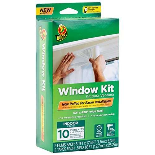 Duck Brand Window Insulation Kit - Winter Seal Kit Fits...