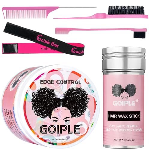 Strong Hold Non-Greasy Edge Control Gel and Wax Stick...