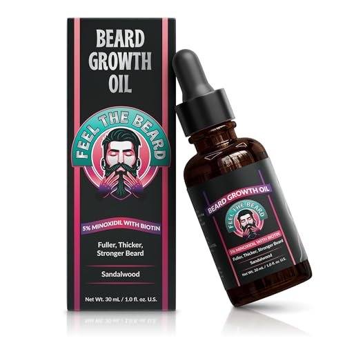 Feel The Beard Beard Growth Oil For Men - 5%...