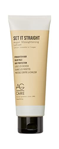 AG Care Set It Straight Argan Straightening Lotion, Smooth...