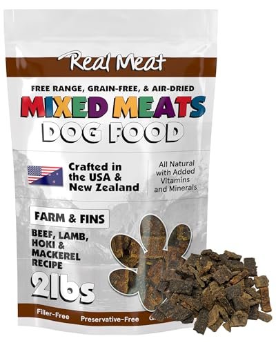 TRMC Mixed Meat Farm & Fins Air Dried Dog Food...