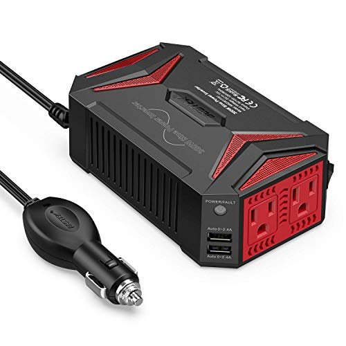 BESTEK Pure Sine Wave Power Inverter - 300W Car Plug...