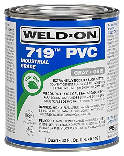 WELD-ON 10156 719 PVC Extra Heavy-Bodied Industrial Solvent...
