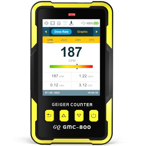 Nuclear Radiation Detector GQ GMC-800 Geiger Counter USA...