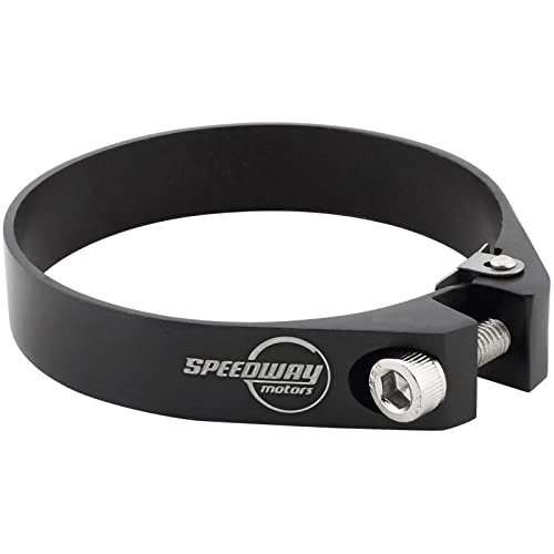 Custom Billet Aluminum Radiator Hose Clamp, 1.75 Inch, Black