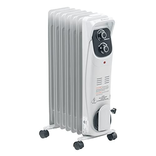 Comfort Zone Oil-Filled Radiator Space Heater, Radiant,...
