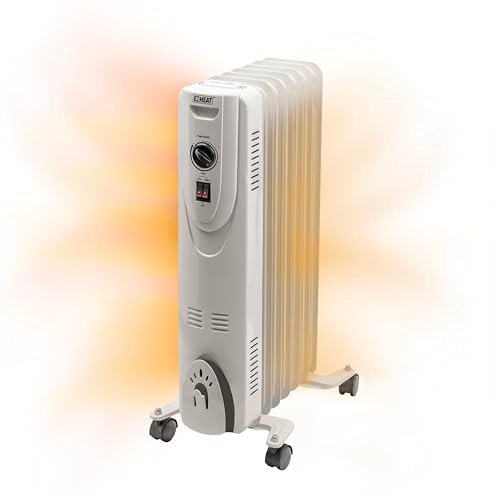 EZ-HEAT Oil-Filled Radiant Radiator Space Heater, Never...
