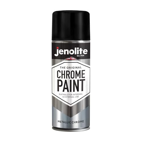 JENOLITE Chrome Spray Paint - Smooth Chrome Finish -...