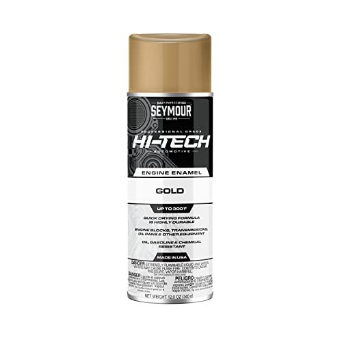 Seymour EN-50 Hi-Tech Engine Spray Paint, Universal Gold 12...