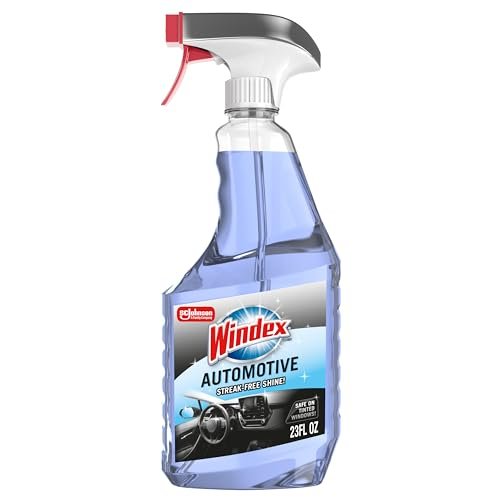 Windex Automotive Car Window and Glass Cleaner, Streak-Free...