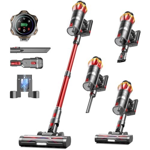 Cordless Vacuum Cleaner,48000Pa/580W/65Mins Vacuum Cleaners...