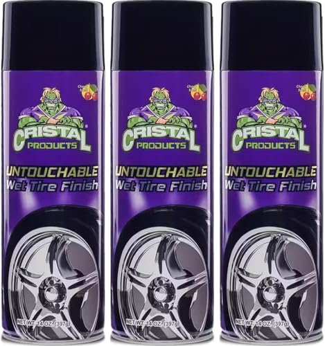Untouchable Tire Shine Spray – Long-Lasting Wet Tire Finish...