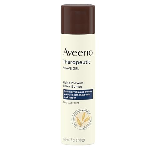 Aveeno Therapeutic Shave Gel with Oat and Vitamin E to...